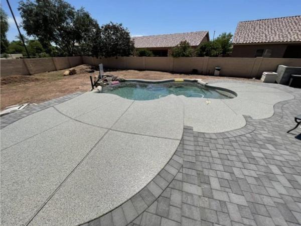 Pool Deck Concrete Coating 11